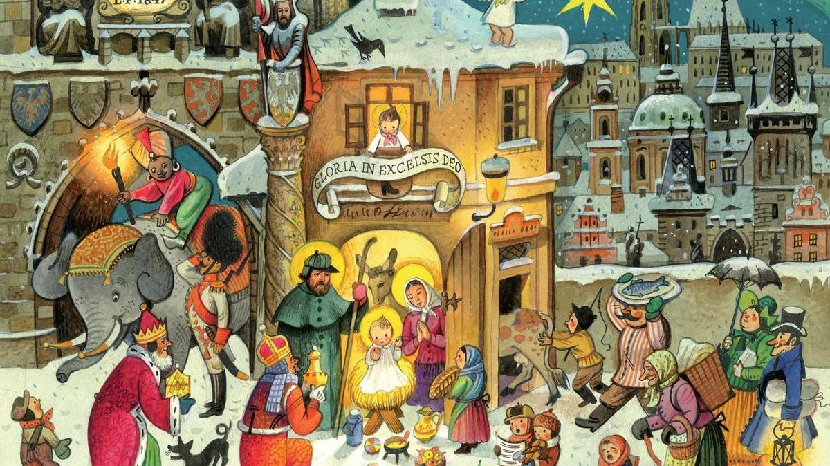 Jihočeské muzeum zve na výstavu Pohádkové Vánoce malíře Vojtěcha Kubašty